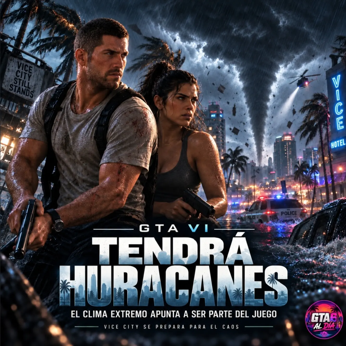 Huracanes en GTA 6: qué se sabe del clima extremo