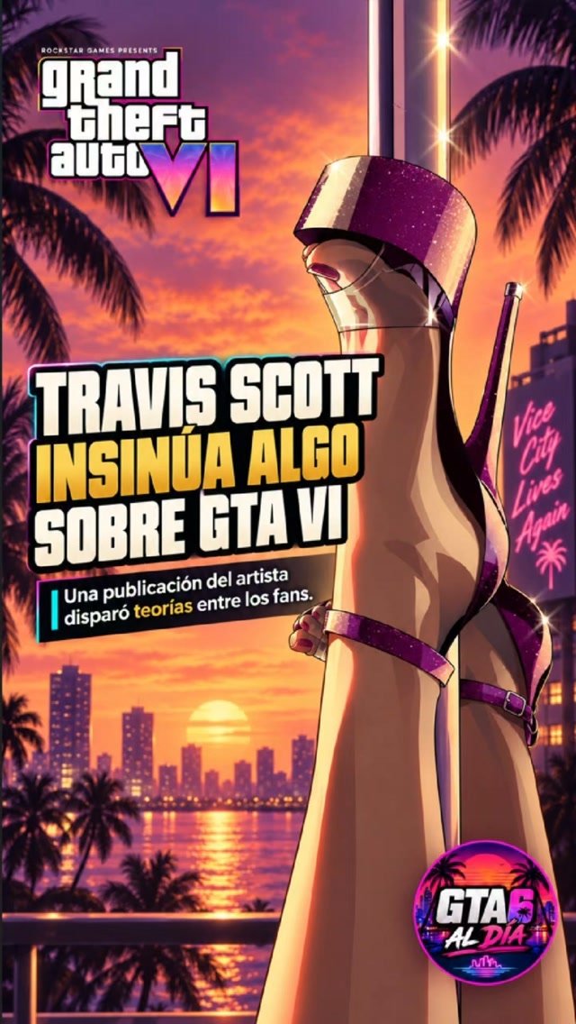 Travis Scott insinúa algo sobre GTA VI: qué se sabe y qué sigue siendo teoría