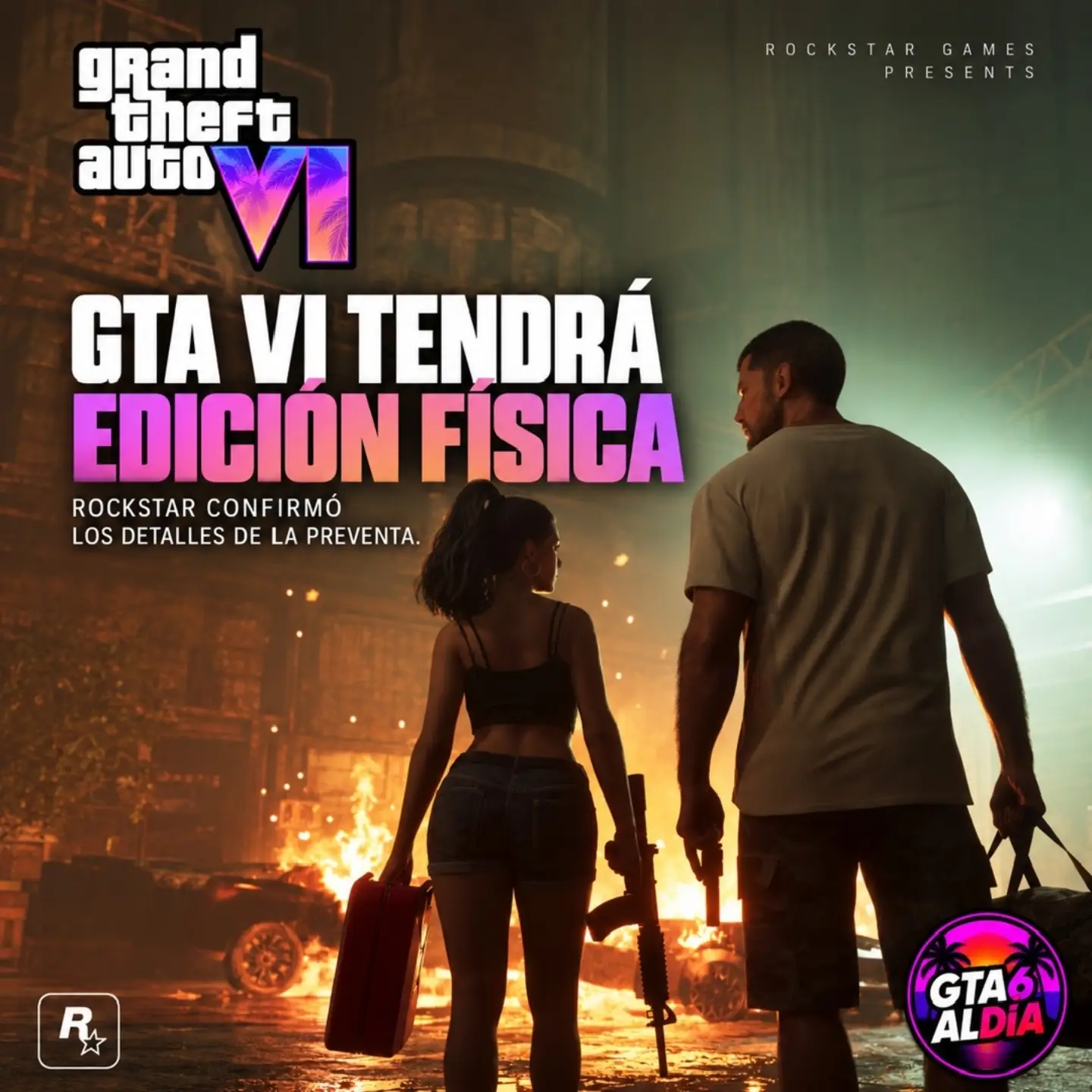 GTA VI tendrá edición física: caja con código de descarga, sin disco